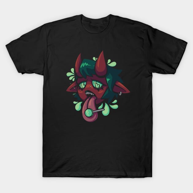 DevilGirl- HOLD OUT T-Shirt by SteelThane